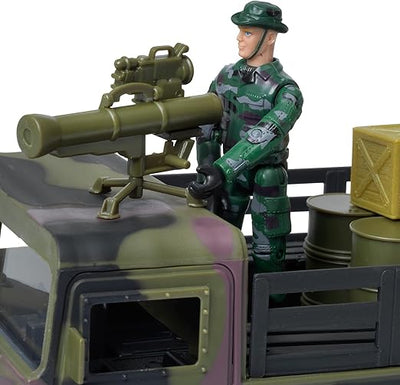 World Peacekeepers Humvee Pick Up Truck With Figure And Accessories