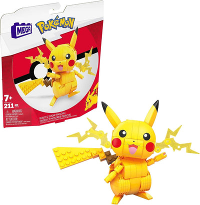 Pokemon Mega Bloks Build And Show Pikachu