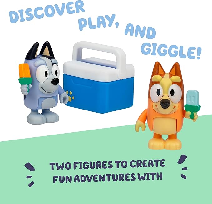 Bluey Ice Blocks 2 Figure Pack