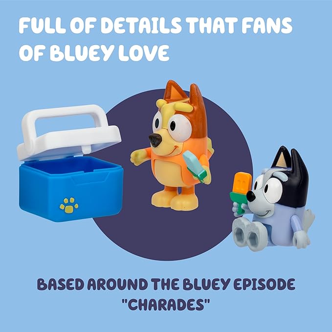 Bluey Ice Blocks 2 Figure Pack