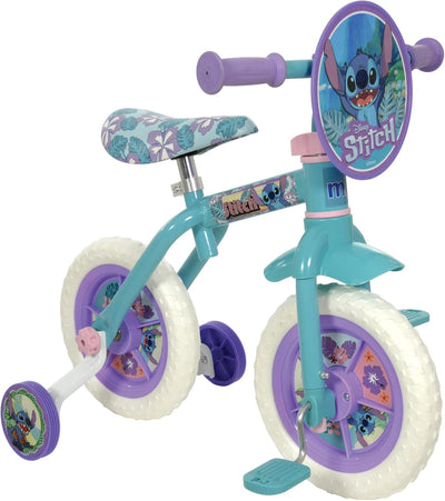 Disney Stitch 10" 2 In 1 Training Bike