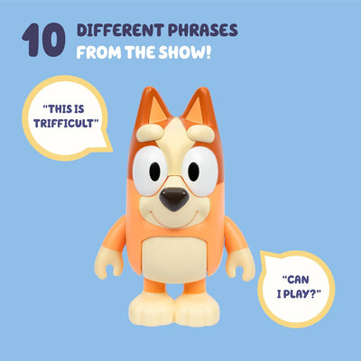 Bluey Chat Mates Single Figure Bingo