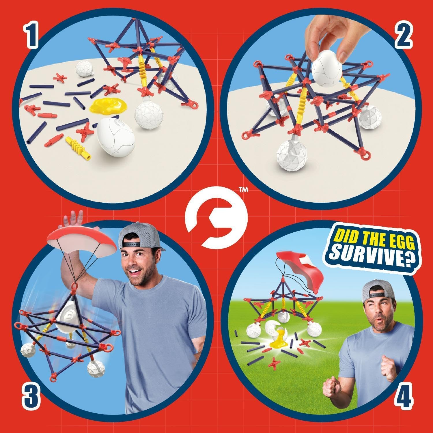 Crunch Lab Science Egg Drop Challenge Set