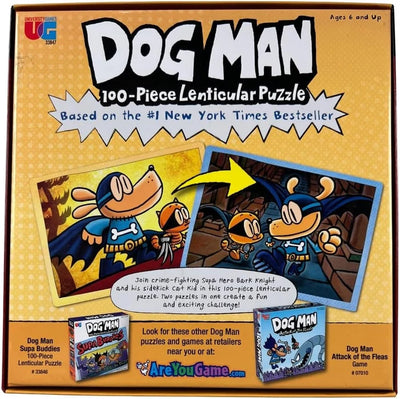 Dog Man 100pc Lenticular Jigsaw Puzzle