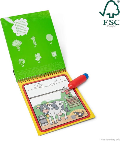 Melissa & Doug Water Wow On The Go Farm