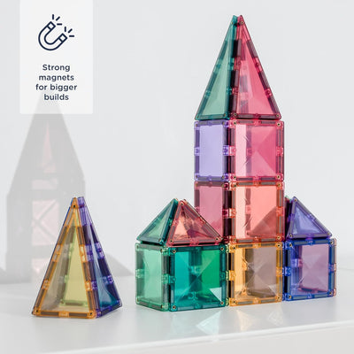 Connetix Magnetic Tiles Pastel Mini Pack 32pc
