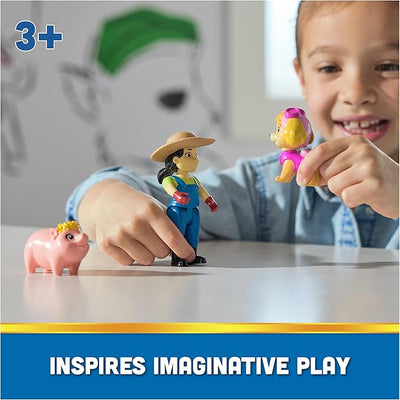 Paw Patrol Hero Pup Figure Pack Skye And Farmer Yumi
