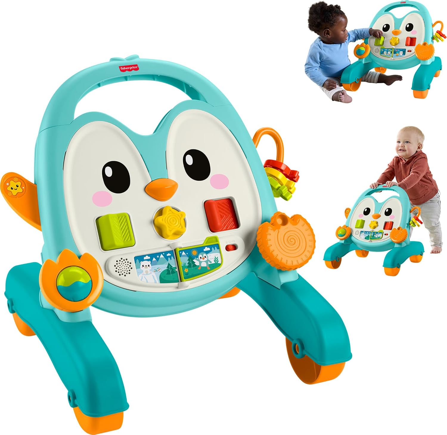 Fisher Price 2 In 1 Musical Penguin Walker