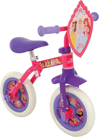 Disney Princess 2 in 1 10" Training Bike