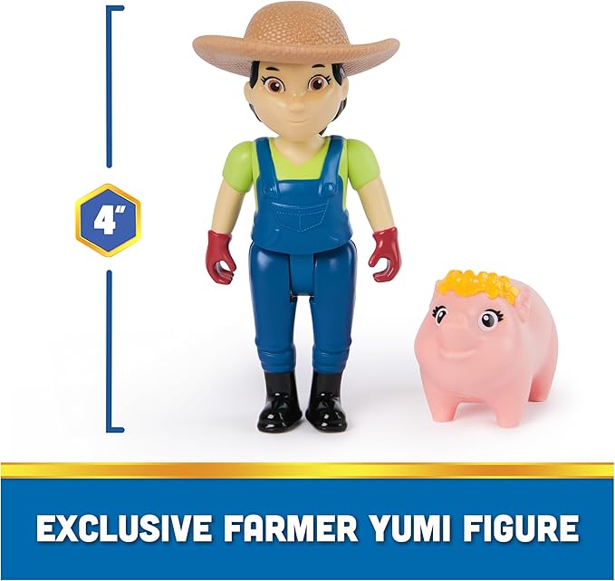 Paw Patrol Hero Pup Figure Pack Skye And Farmer Yumi