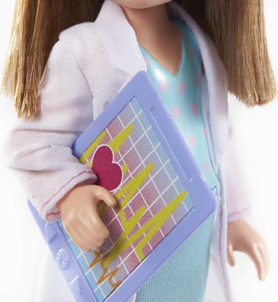 Barbie Club Chelsea Doctor Doll And Accessories