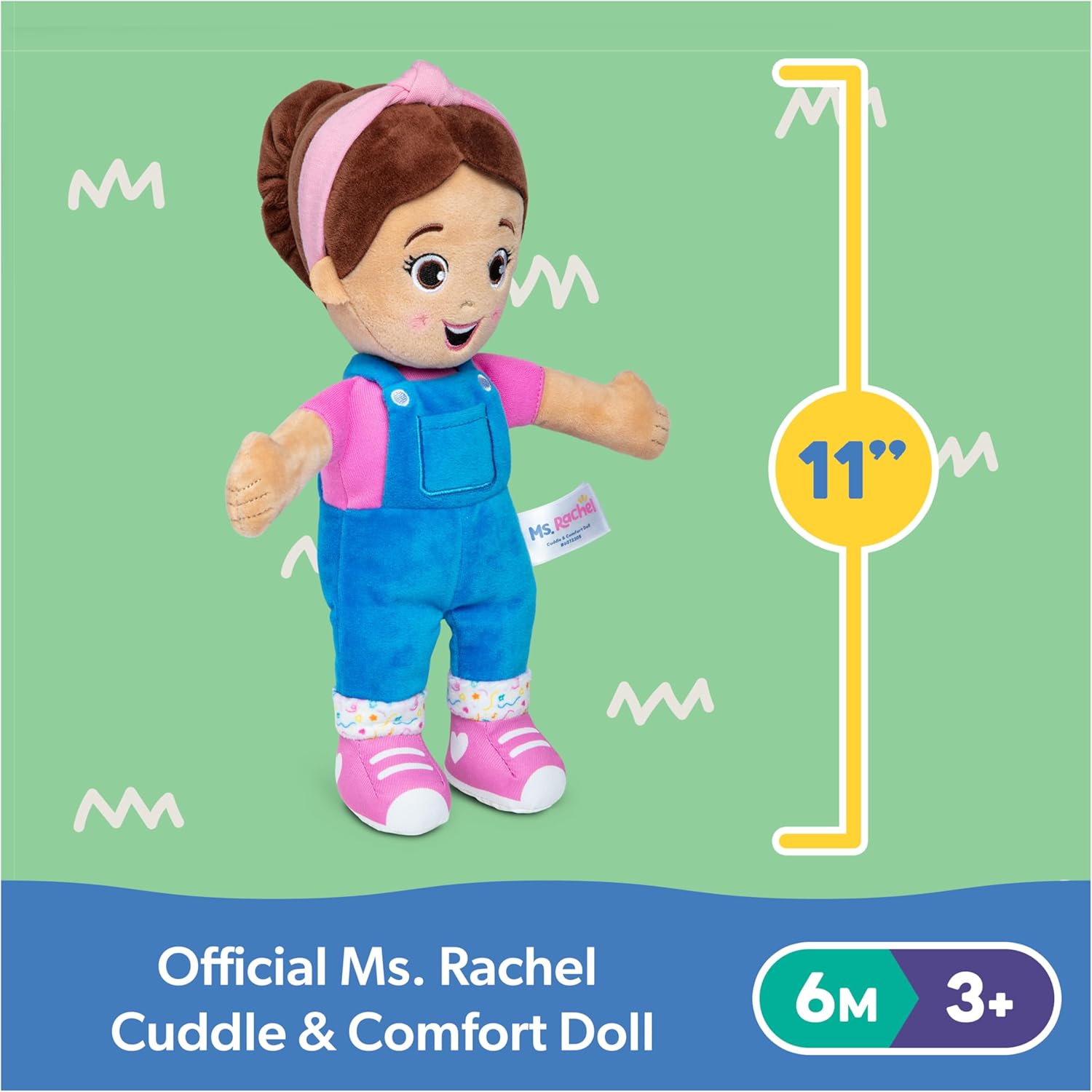 Ms. Rachel Cuddle And Comfort Doll Soft Toy