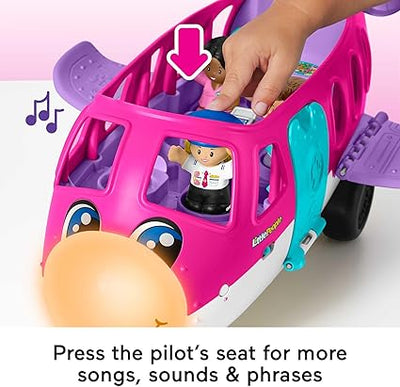 Barbie Fisher Price Little People Dream Plane Playset