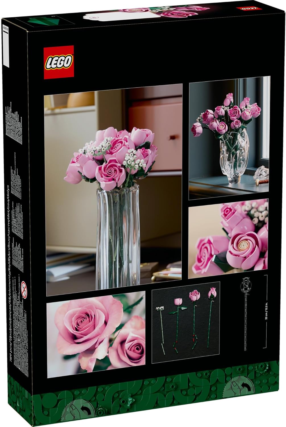 Lego Botanicals 10374 Bouquet Of Pink Roses