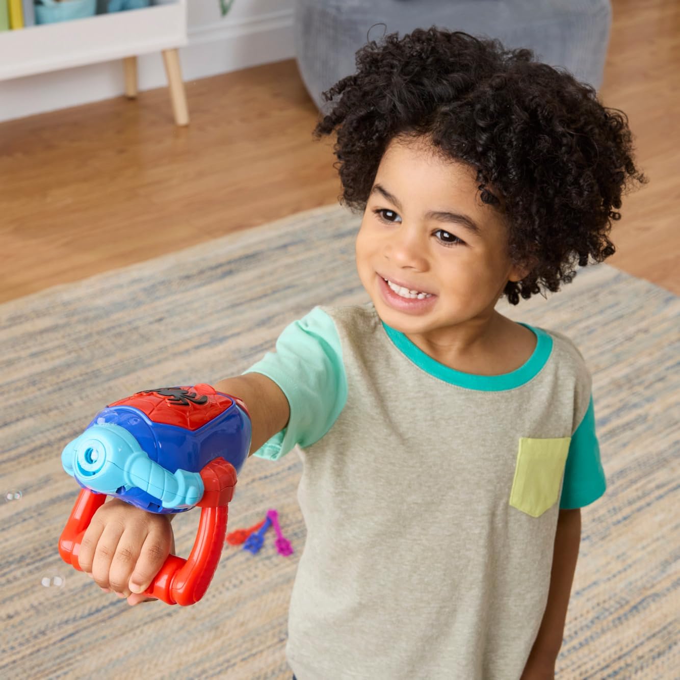 SpiderMan Spidey And His Amazing Friends Water Webb Bubble Slinger