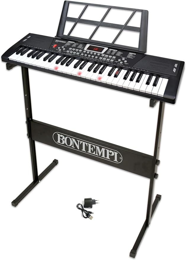 Bontempi 54 Key Wireless Digital Keyboard With Lighted Keys