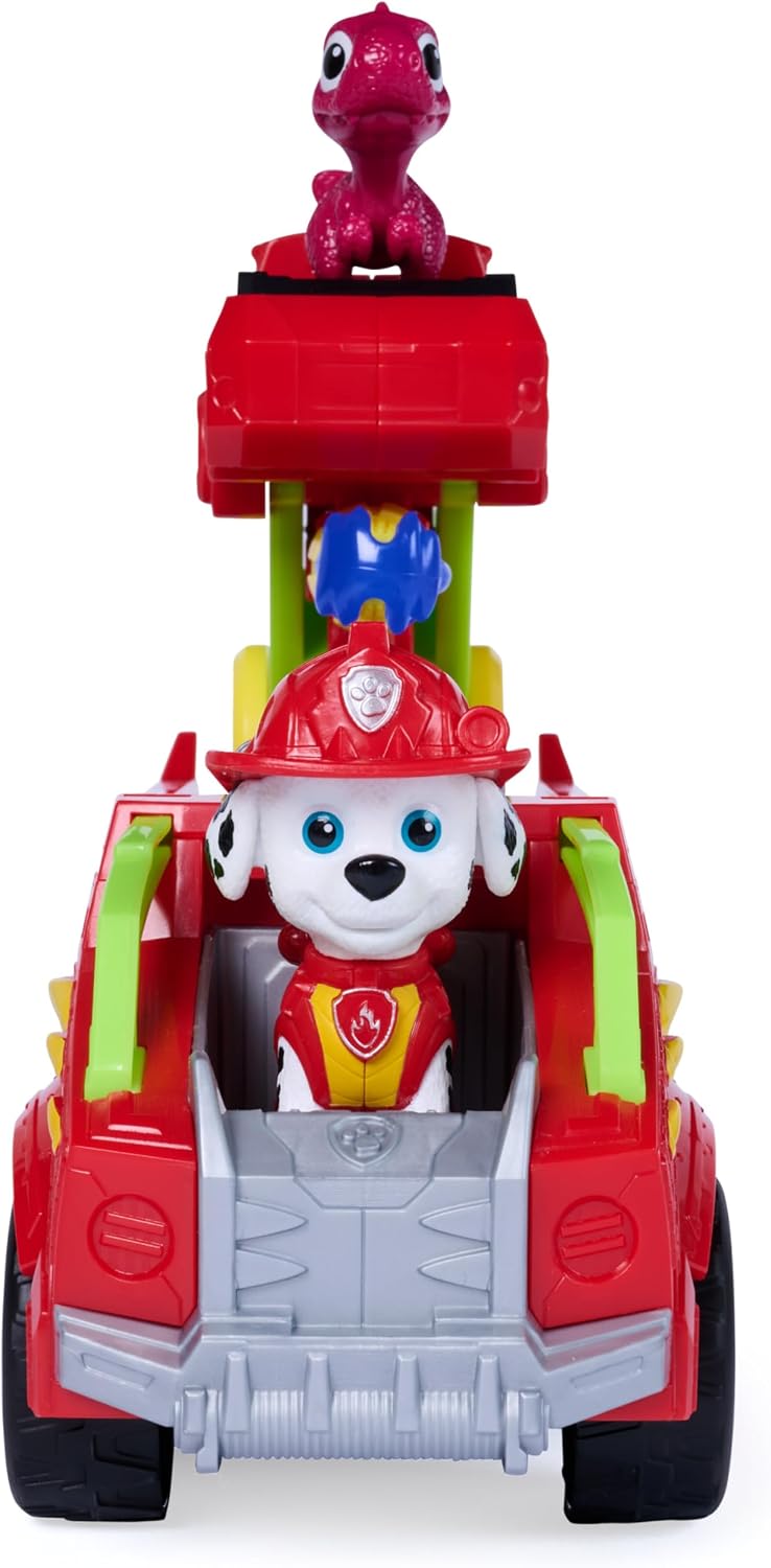 Paw Patrol Dino Rescue Marshall Fire Truck With Marshall Figure