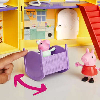 Peppa Pig Peppa's Big Family House With Baby Evie
