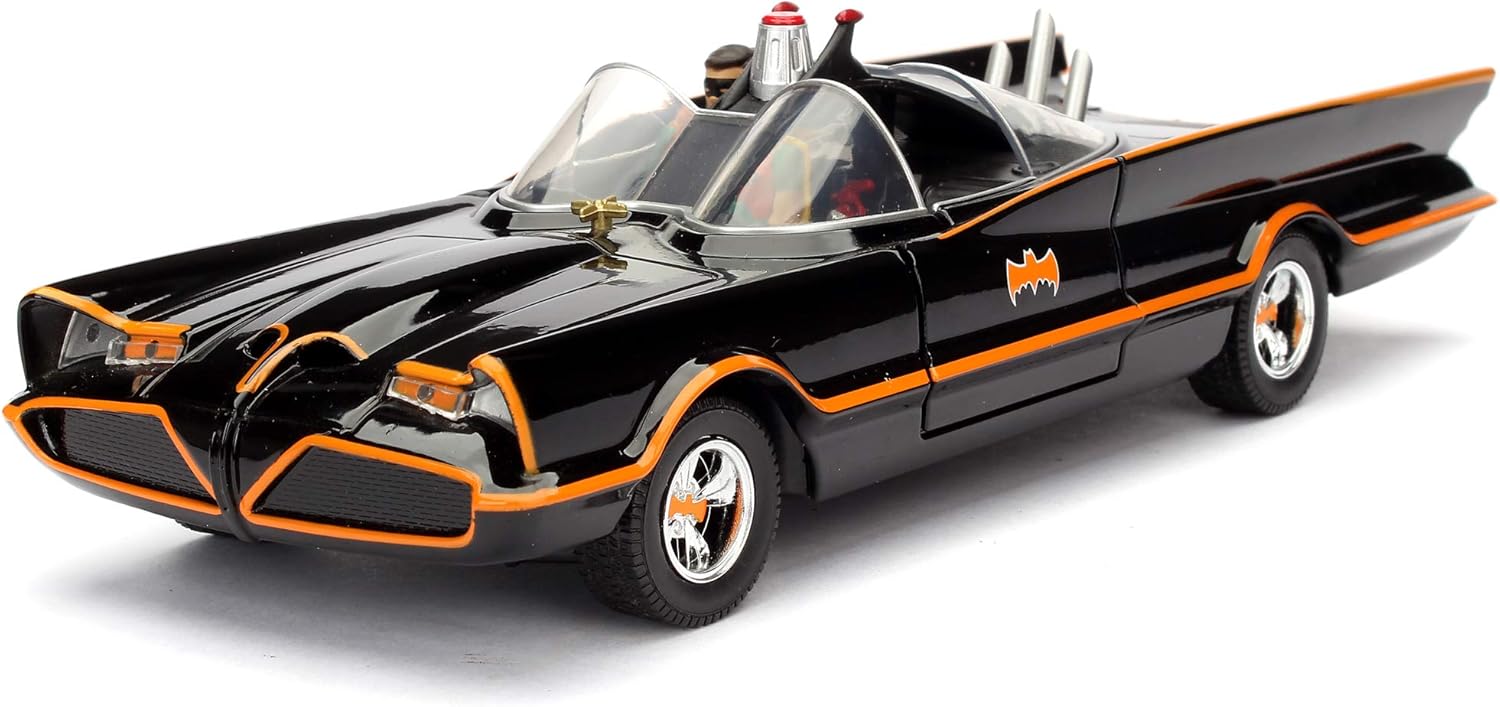 Batman 1966 Classic TV Series Batmobile With Batman Figure