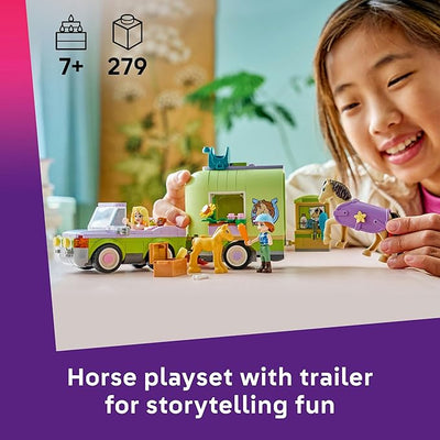 Lego Friends 42695 Horse And Baby Foal Trailer