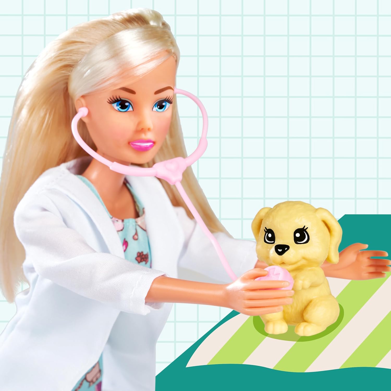 Steffi Love Pet Vet Doll With Accessories