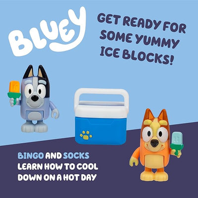 Bluey Ice Blocks 2 Figure Pack