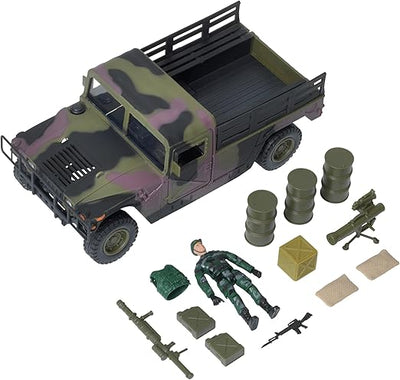 World Peacekeepers Humvee Pick Up Truck With Figure And Accessories