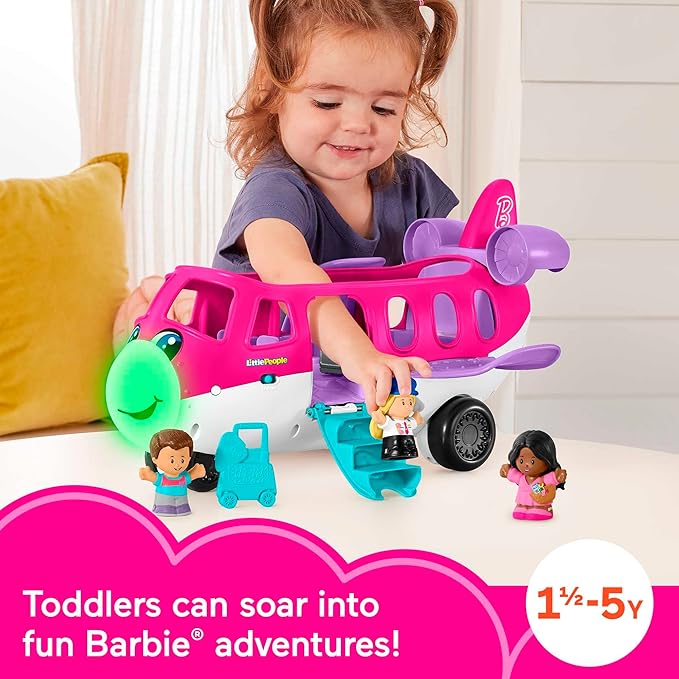 Barbie Fisher Price Little People Little Dream Plane