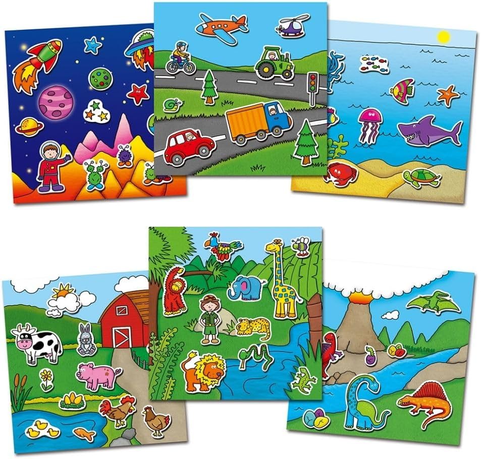 Galt First Sticker Pictures Playset 100 Stickers