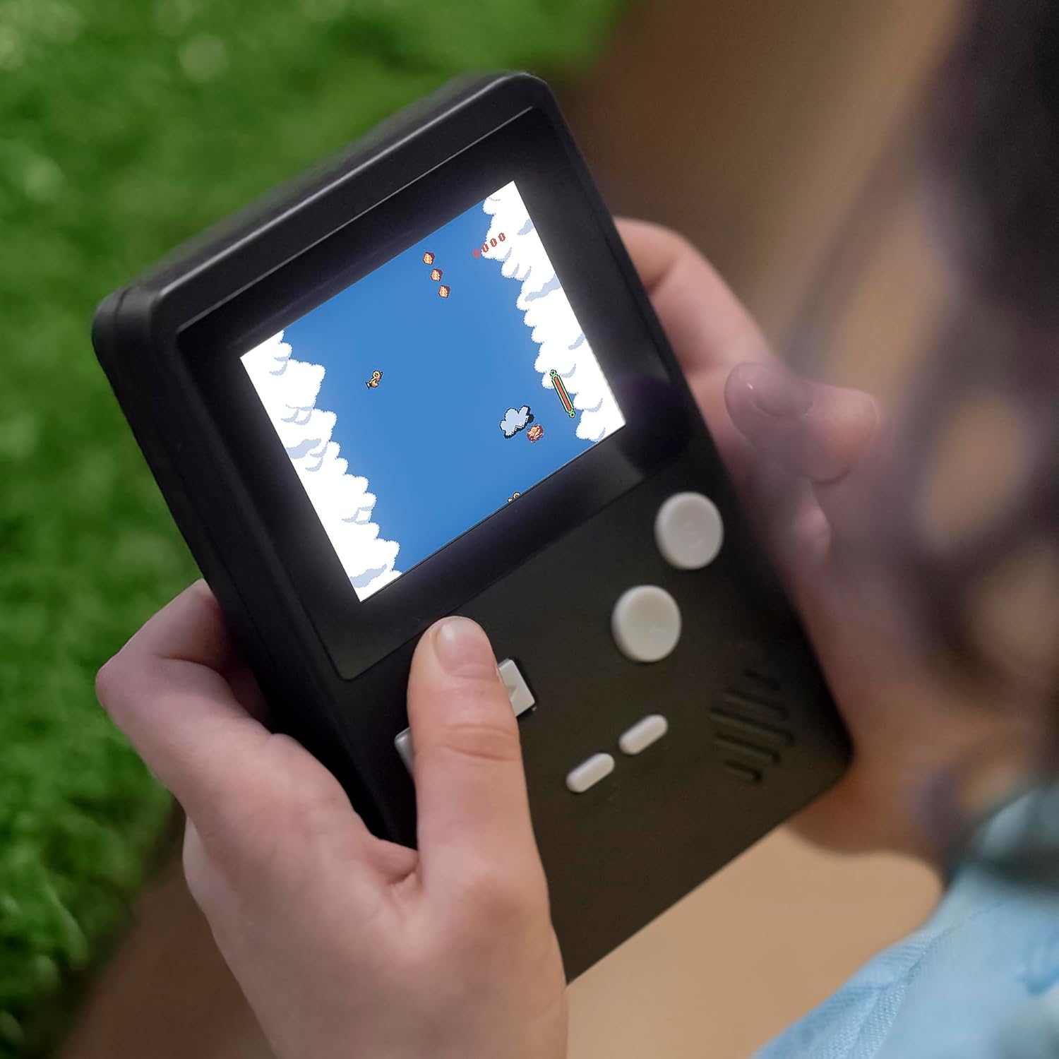 Tikkeers Hand Held Retro Computer Games Console With 240 Games