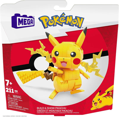 Pokemon Mega Bloks Build And Show Pikachu