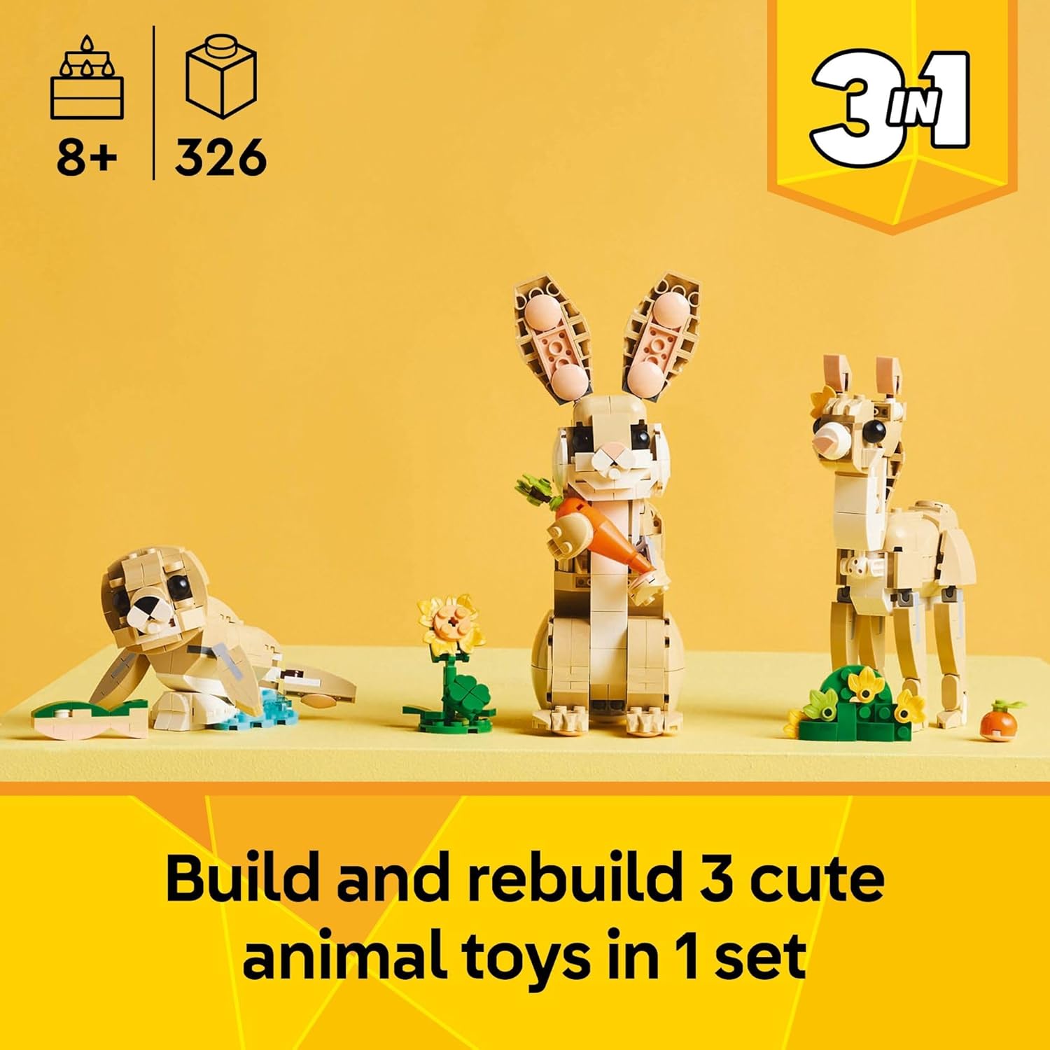 Lego Creator 31162 Cute Bunny