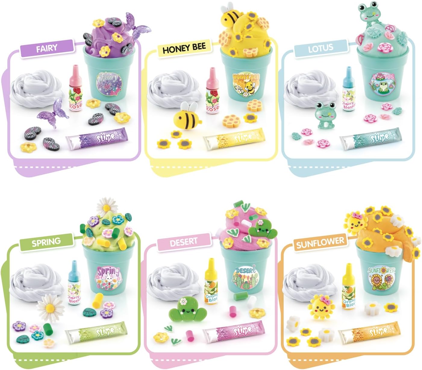 So Slime Flower Mini Garden Slime Making Set