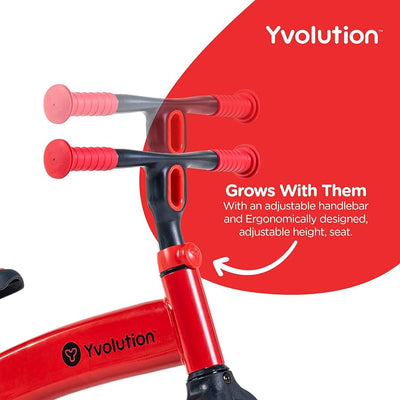 Yvolution Senior Balance Bike Red 3 years +