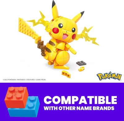 Pokemon Mega Bloks Build And Show Pikachu