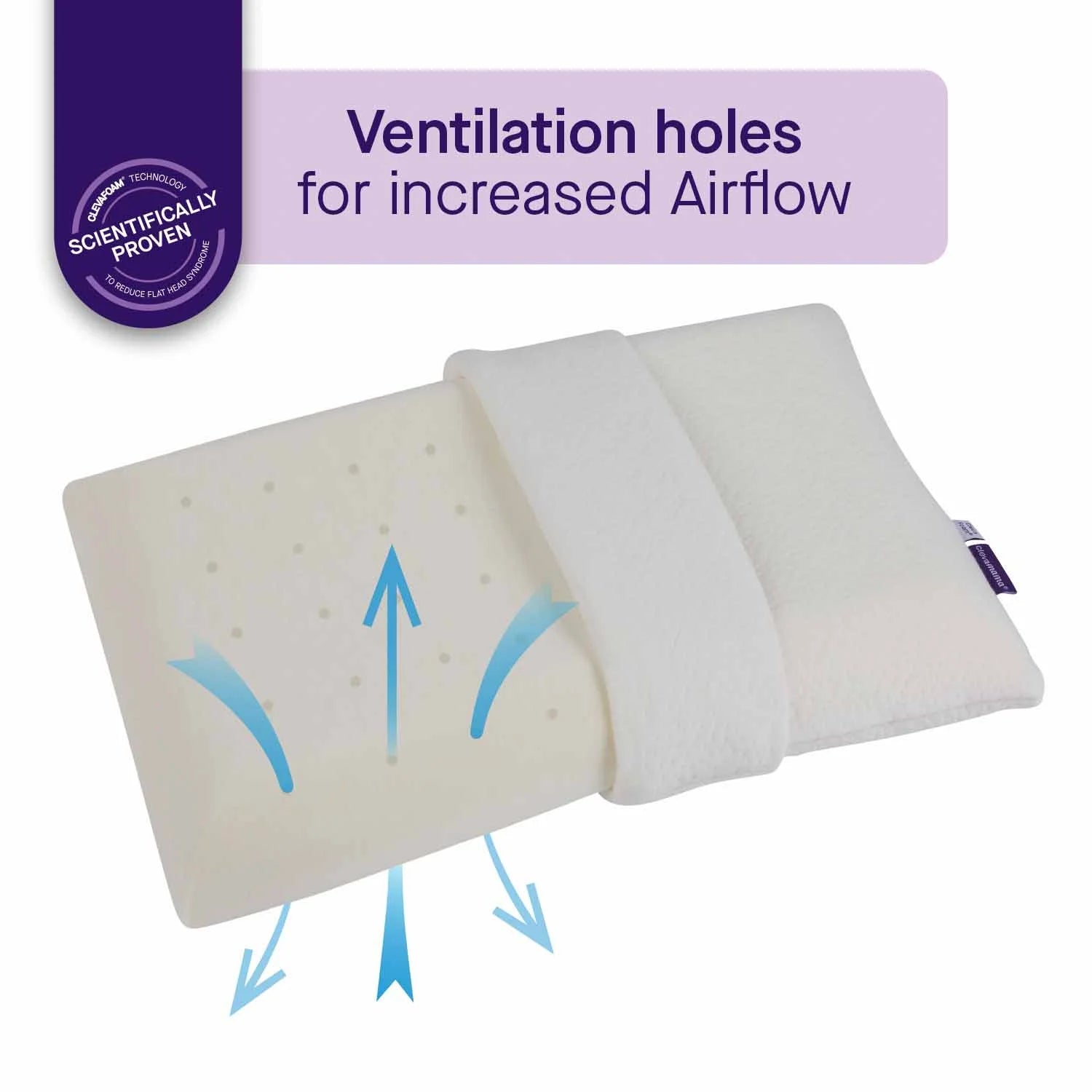 Clevamama ClevaFoam Baby Pillow