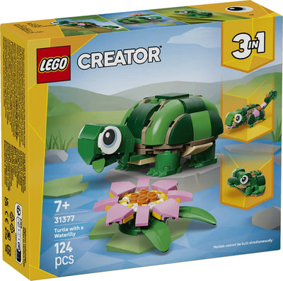 Lego Creator 31377 Turtle With Waterlily