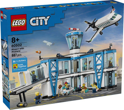 Lego City 60502 Airport With Airplane