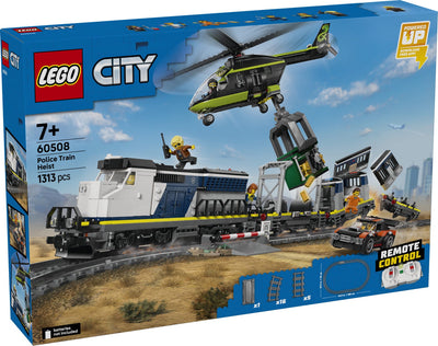 Lego City 60508 Police Train Heist