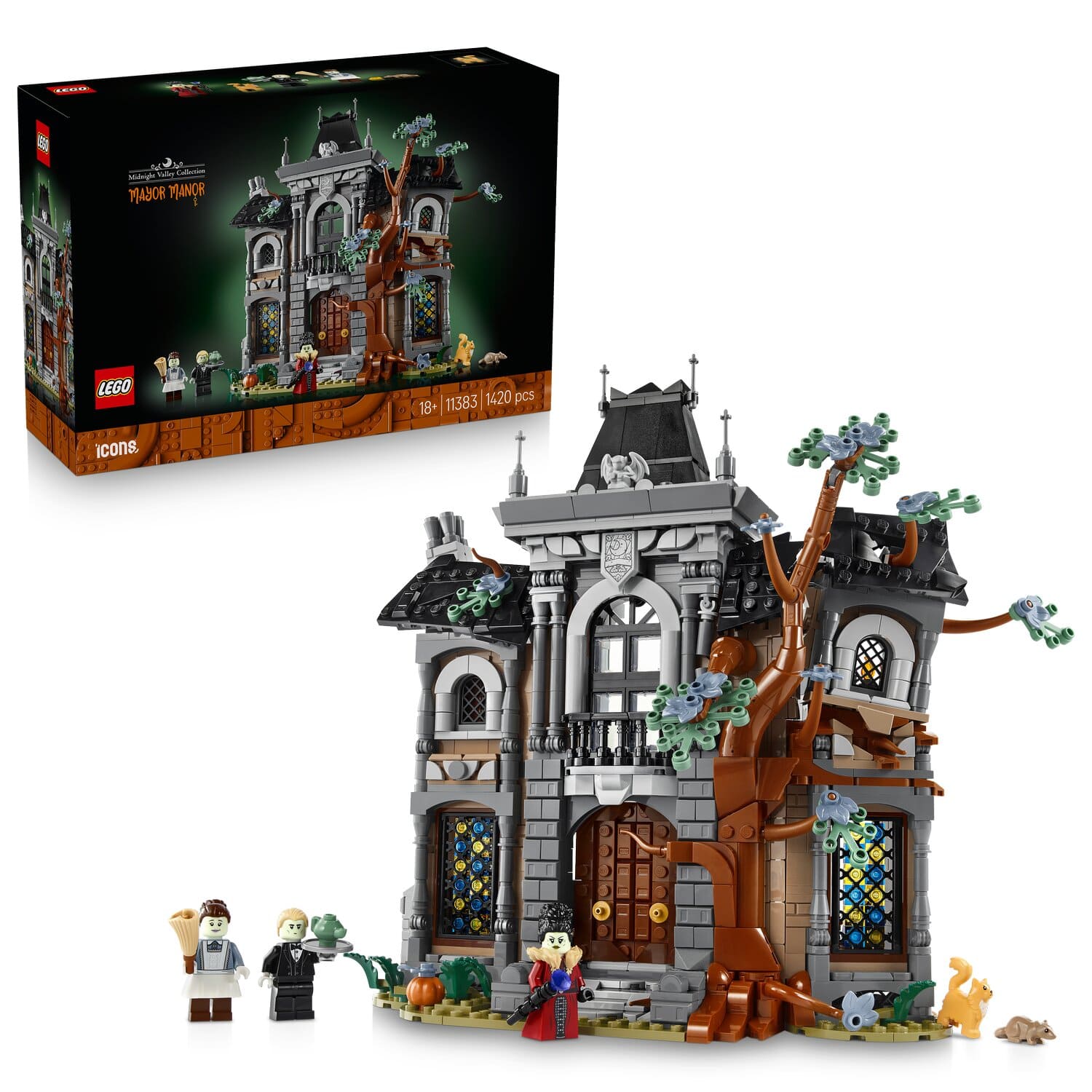 Lego Icons Midnight Vally Collection Mayor Manor