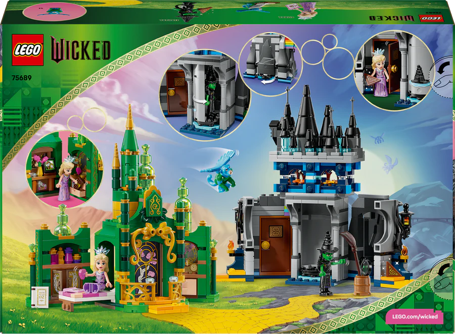 Lego Wicked 76589 Emerald City And Kiamo Ko Castle