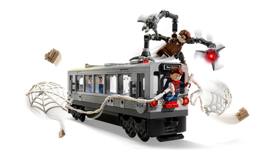 Lego Marvel 76321 SpiderMan vs Doc Ock Subway Train Scene
