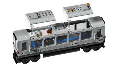 Lego Marvel 76321 SpiderMan vs Doc Ock Subway Train Scene