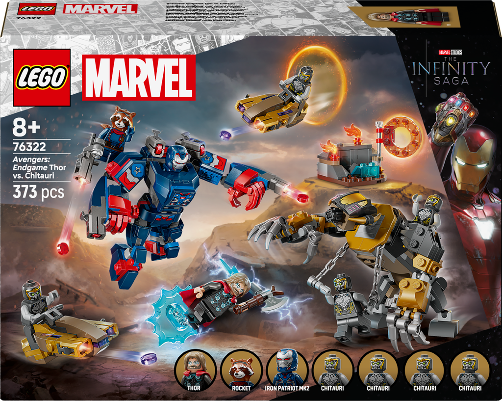 Lego Marvel 76322 Avengers Endgame Thor vs Chitauri