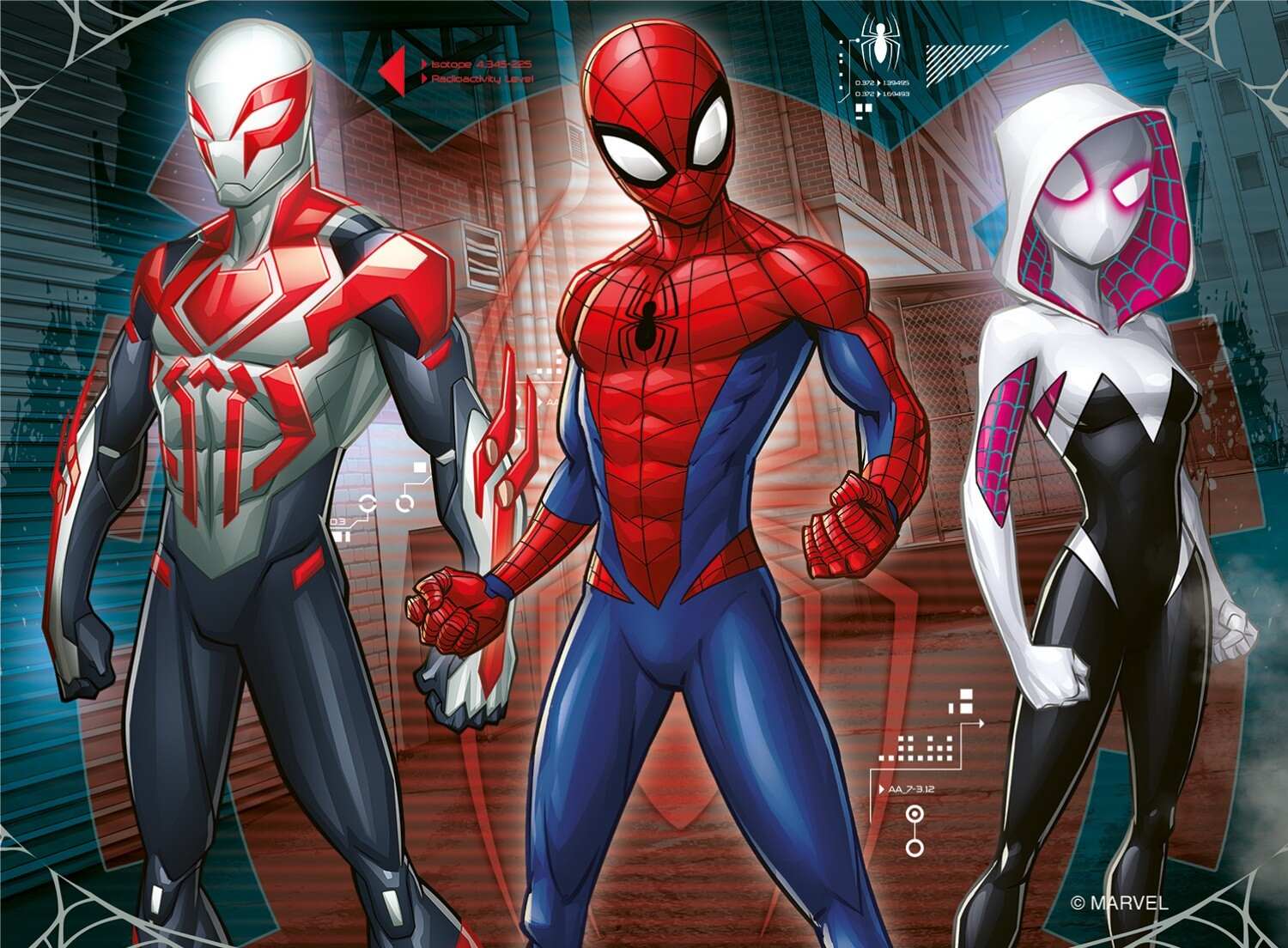 SpiderMan 4 In A Box Jigsaw Puzzle