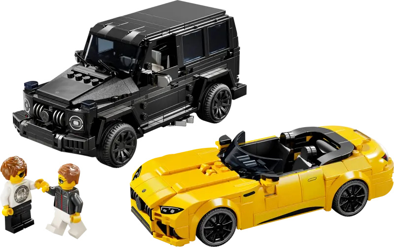 Lego Speed Champions 76924 Mercedes AMG G 63 And Mercedes AMG SL63