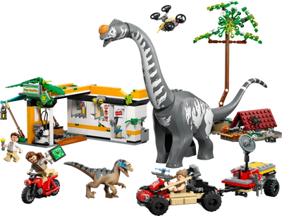 Lego Jurassic World 76973 Raptor And Titanosaurus Tracking Mission