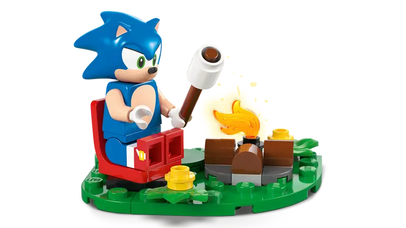 Lego Sonic The Hedgehog 77001 Sonic's Campfire Clash