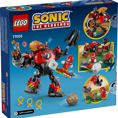 Lego Sonic The Hedgehog 77005 Kuckles vs Dr Eggman Egg Crusher Mec