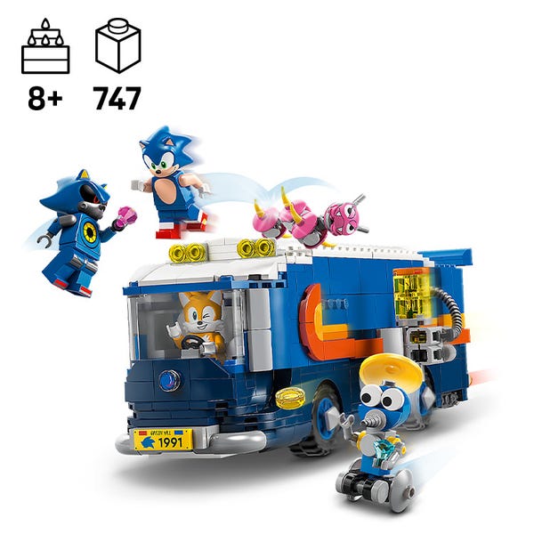 Lego Sonic The Hedgehog 77006 Team Sonic Command Truck